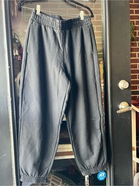 adidas Black Elastic Waist Track Joggers New with Tags Size Small